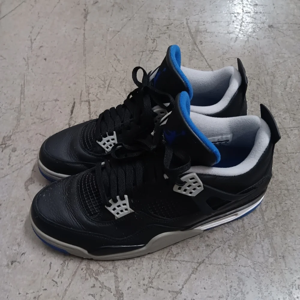 NIKE AIR JORDAN 4 Retro IV OG "Motorsport Alternate" 308497-006 Sneakers Mens 12 - Picture 3 of 7